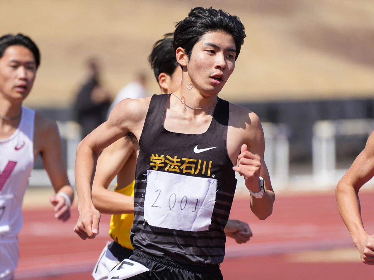 大学ではトラックでも高いレベルを追求していくという増子陽太 photo by Satoshi Wada