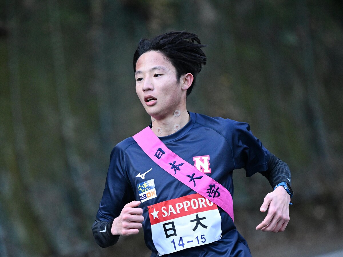 危なげなく1位通過した日大の主将、山口聡太（写真は今年の箱根駅伝時）photo by Aflo