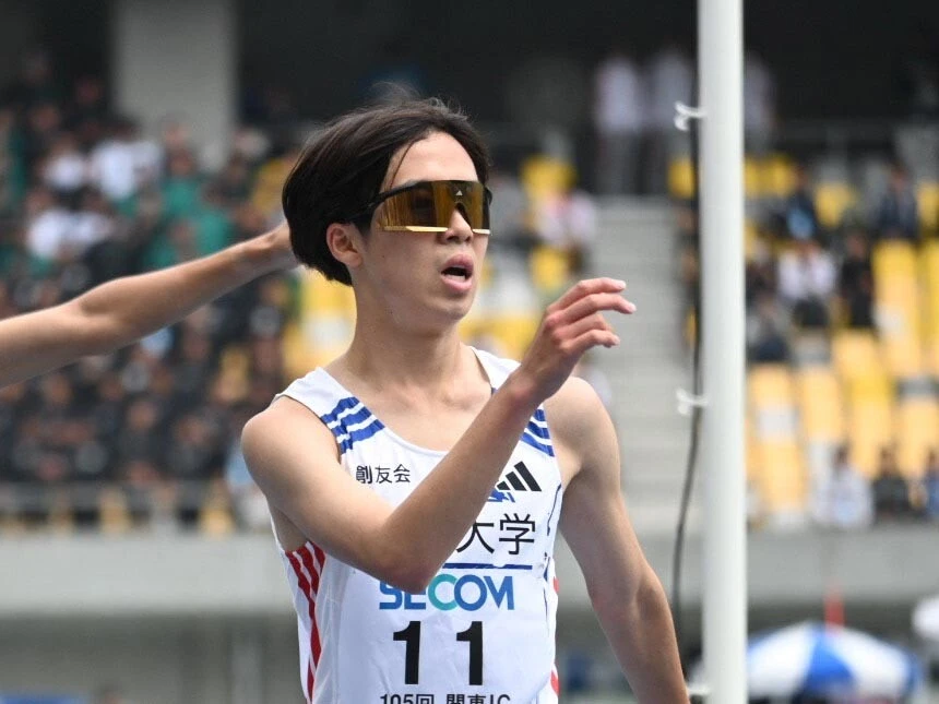 ２部の5000mと10000mでダブル入賞したエースの小池莉希（４年） photo by Aflo