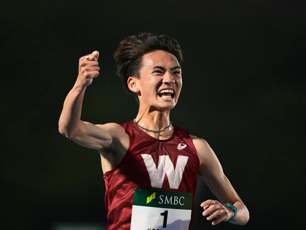 日本インカレ10000ｍを制した山口竣平など、スピードがある選手がそろう早稲田大 photo by アフロスポーツ