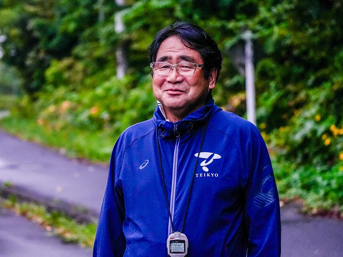 国士舘大のランナーとして４回の出場経験のある帝京大・中野孝行監督　photo by Satoshi Wada