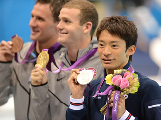 【水泳】入江陵介、宿敵に勝つも銀メダル「今はこの順位に胸を張りたい」