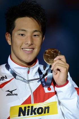日本勢で唯一の金メダルを獲得した瀬戸大也