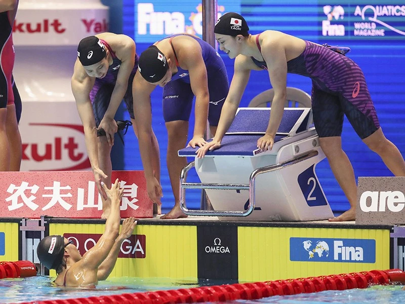 世界水泳、日本勢はいまだメダルゼロ。残りの種目でリベンジなるか｜水泳｜集英社のスポーツ総合雑誌 スポルティーバ 公式サイト web Sportiva