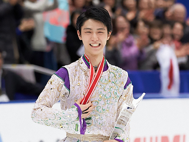 Yuzuru Hanyu thinks outside of the box and taking on difficult challenges.