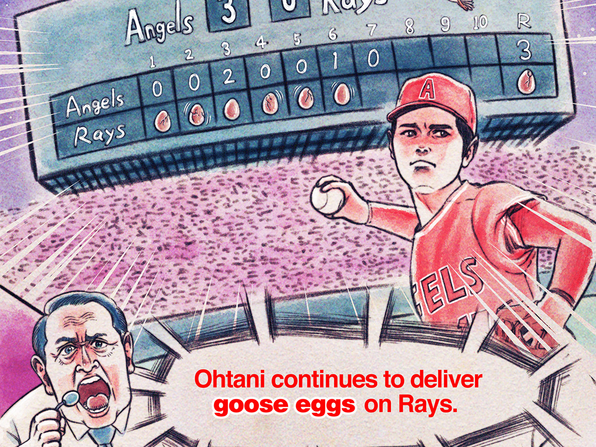 【スポーツ頻出英語】大谷翔平が「ガチョウの卵」を配る!? 　MLB実況で聞く「Goose egg」って何を指す？