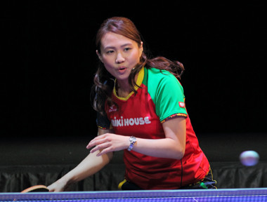スポーツを言葉で伝えるイベントで、平野早矢香が卓球の駆け引きを語る