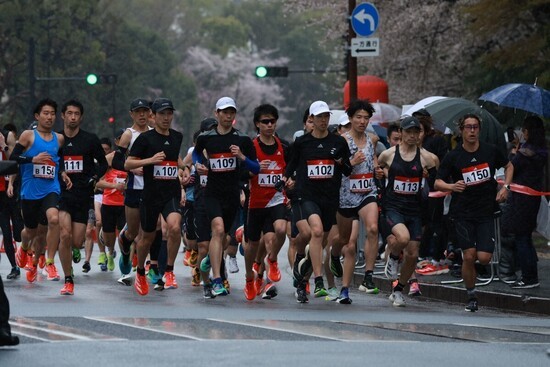 一般ランナーも含め、総勢367人が東京のど真ん中を疾走した