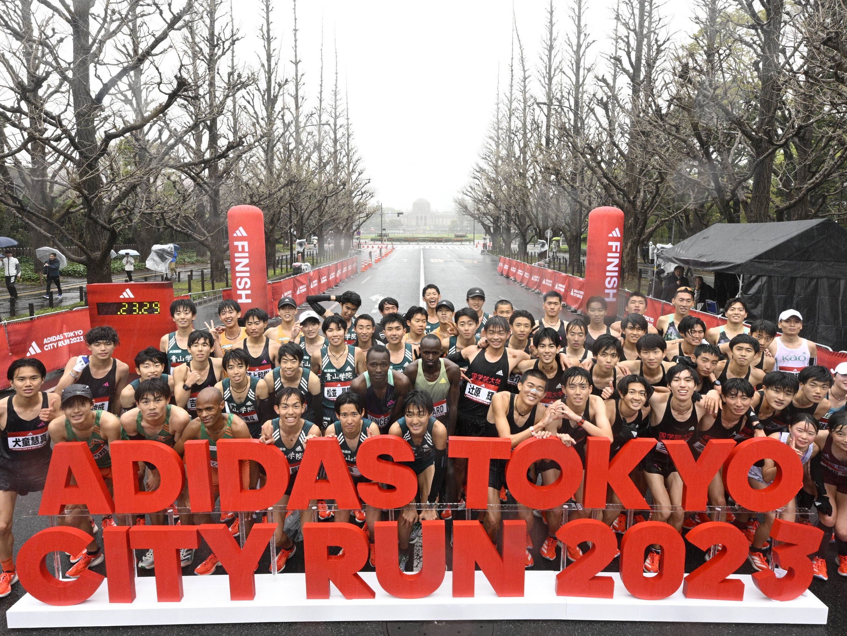 東京のど真ん中で「ADIDAS TOKYO CITY RUN 2023」開催 陸連公認の5キロ・10キロレースにトップランナーたちが参戦