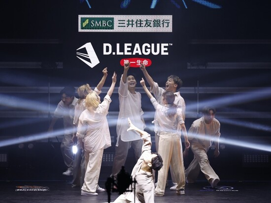 D.LEAGUEには 23-24シーズンから協賛している　©D.LEAGUE 23-24
