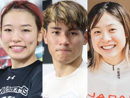 左から佐藤水菜、太田海也、内野艶和　photo by Takahashi Manabu、Gunki Hiroshi