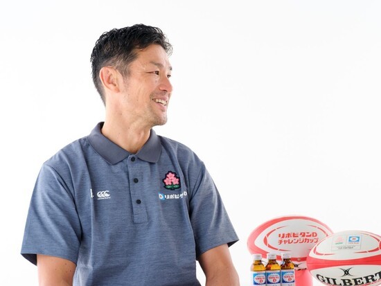 現在のラグビー日本代表について語る廣瀬氏　photo by Noto Sunao（a presto）