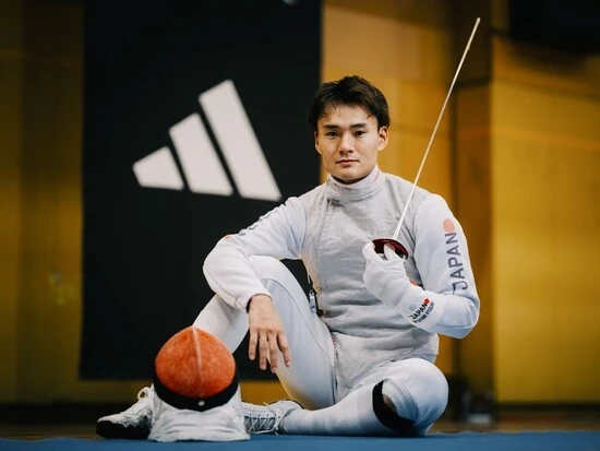 日本フェンシング界をけん引する存在、松山恭助選手　photo by Gunki Hiroshi