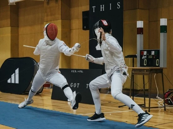 左が松山選手。真剣勝負を挑んでくれた　photo by Gunki Hiroshi