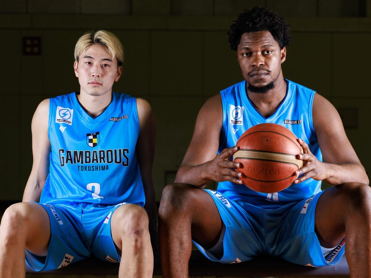 Bリーグ徳島ガンバロウズ・塚本雄貴とテイブリオン・ドーソン　主力２選手が感じるファンからの愛と責任感