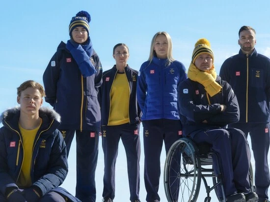 ユニクロがスウェーデン代表選手団のウェアを提供　©スウェーデンオリンピック委員会