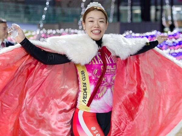 年間グランプリスラムの偉業を達成した佐藤水菜　photo by Takahashi Manabu