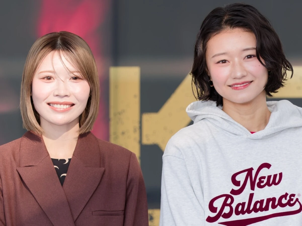 KEIRINグランプリ2025シリーズで中島ひとみと田中佑美がトークショーに出演　急遽写真撮影タイムも実施