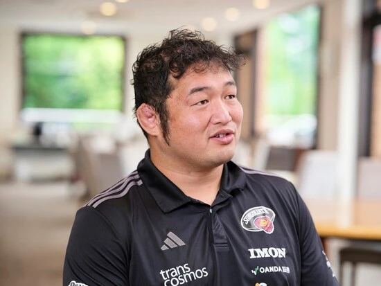 いちファンとして大会を楽しみたいと語る垣永　photo by Noto Sunao（a presto）
