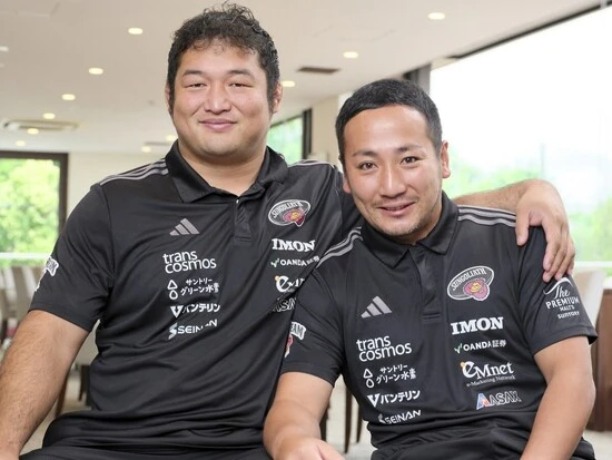「ネーションズチャンピオンシップ」を心待ちにしている垣永真之介（左）と流大（右）　photo by Noto Sunao（a presto）