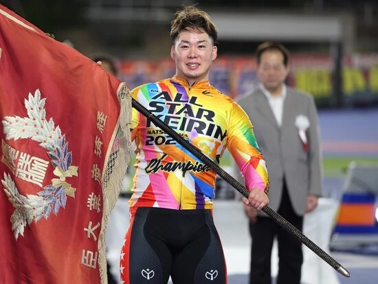 20年ぶりとなる四国勢によるＧⅠ制覇を成し遂げた犬伏湧也　photo by Manabu Takahashi