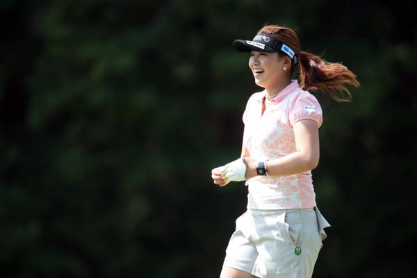 ５月９日から（12日まで）開催される国内メジャー第１弾、ワールドレディス・サロンパスカップ。今季からツアーに本格参戦する若き精鋭のプレイぶりにも注目が集まる。岡村咲もそのひとり。関連記事を読む＞【女子ゴルフ】国内メジャー第１弾、注目は急成長中の「藍・チルドレン」photo by Kouchi Shinji