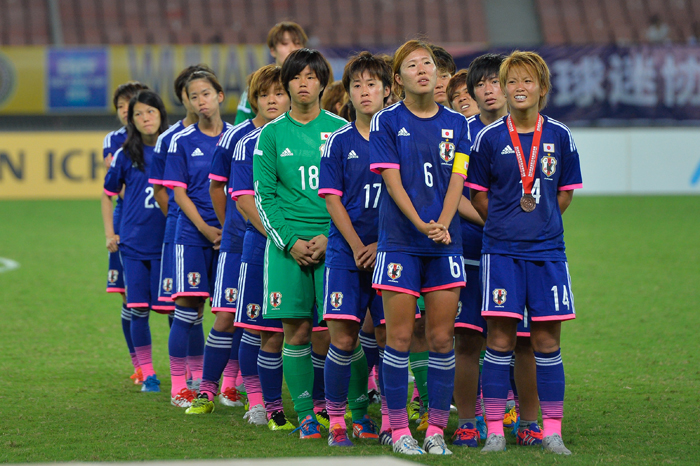 東アジアカップでは３位となり、悔しそうな表情を浮かべるなでしこたち記事を読む＞やや期待はずれのなでしこ次世代に「チャレンジ精神」はあったのか？photo by Hayakusa Noriko