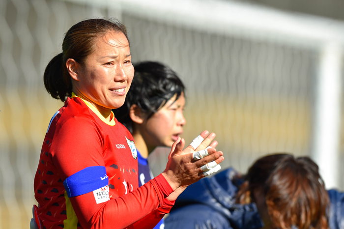 女子サッカー界の低迷期を支え、絶対的な守護神だった山郷のぞみ記事を読む＞ありがとう。GK山郷のぞみの残した「なでしこ精神」photo by Hayakusa Noriko