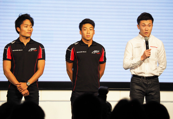 欧州の舞台からF1を目指す３人。左から松下信治、福住仁嶺、牧野任祐記事を読む＞日本人F1ドライバー候補３名は、チャンスを前に何を考えているのかphoto by Yoneya Mineoki