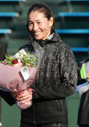 現役引退して２カ月。表情が柔和になった伊達公子photo by Ko Hitoshi記事を読む＞誰よりも世界を知る伊達公子が「日本テニス界に伝えておきたいこと」
