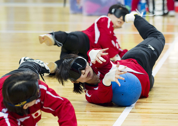 ◆ゴールボール記事を読む＞東京パラリンピック22競技を覚えよう！その３photo by Ochi Takao