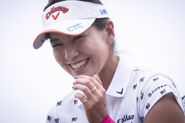 記事を読む＞人気女子プロゴルファー９名が語る、今シーズンの目標と手応え藤田光里（22歳）。今季10試合出場。最高位24位タイ。賞金ランキング69位（※データは５月16日現在）。 photo by Sueishi Naoyoshi