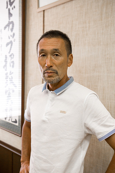 24年間、スカウトとしてチームを支えてきた椎本邦一photo by Isaka Hideki記事を読む＞鹿島の選手のＪデビュー時。椎本邦一は「親みたいな気持ちになる」
