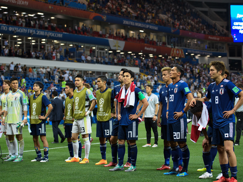 ベルギーに逆転負けし、試合後の選手の表情は冴えなかったphoto by JMPA記事を読む＞日本サッカーの未来は明るくない。悪しき「８年サイクル」から脱出へ