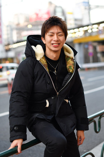 試合中とは対照的な、リラックスした笑顔を見せる田口photo by Yamaguchi Hiroaki記事を読む＞田口良一を支えた怪物との激戦。「相手は井上尚弥より強いはずがない」