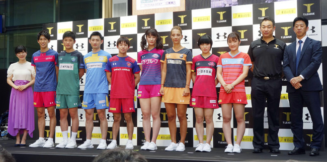 Tリーグに参戦する男女８チームphoto by Kyodo News記事を読む＞Ｔリーグ開幕直前。日本卓球リーグの参加チームとルールを総予習