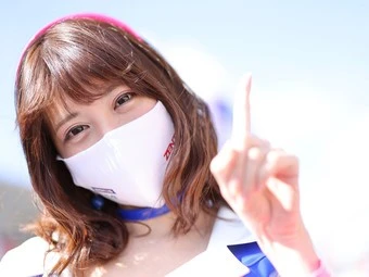 【No.14】TGR TEAM WAKO'S ROOKIE南まりあ(WAKO’S GIRLS)photo by Atsuta MamoruフォトギャラリーGT300編はこちら>>