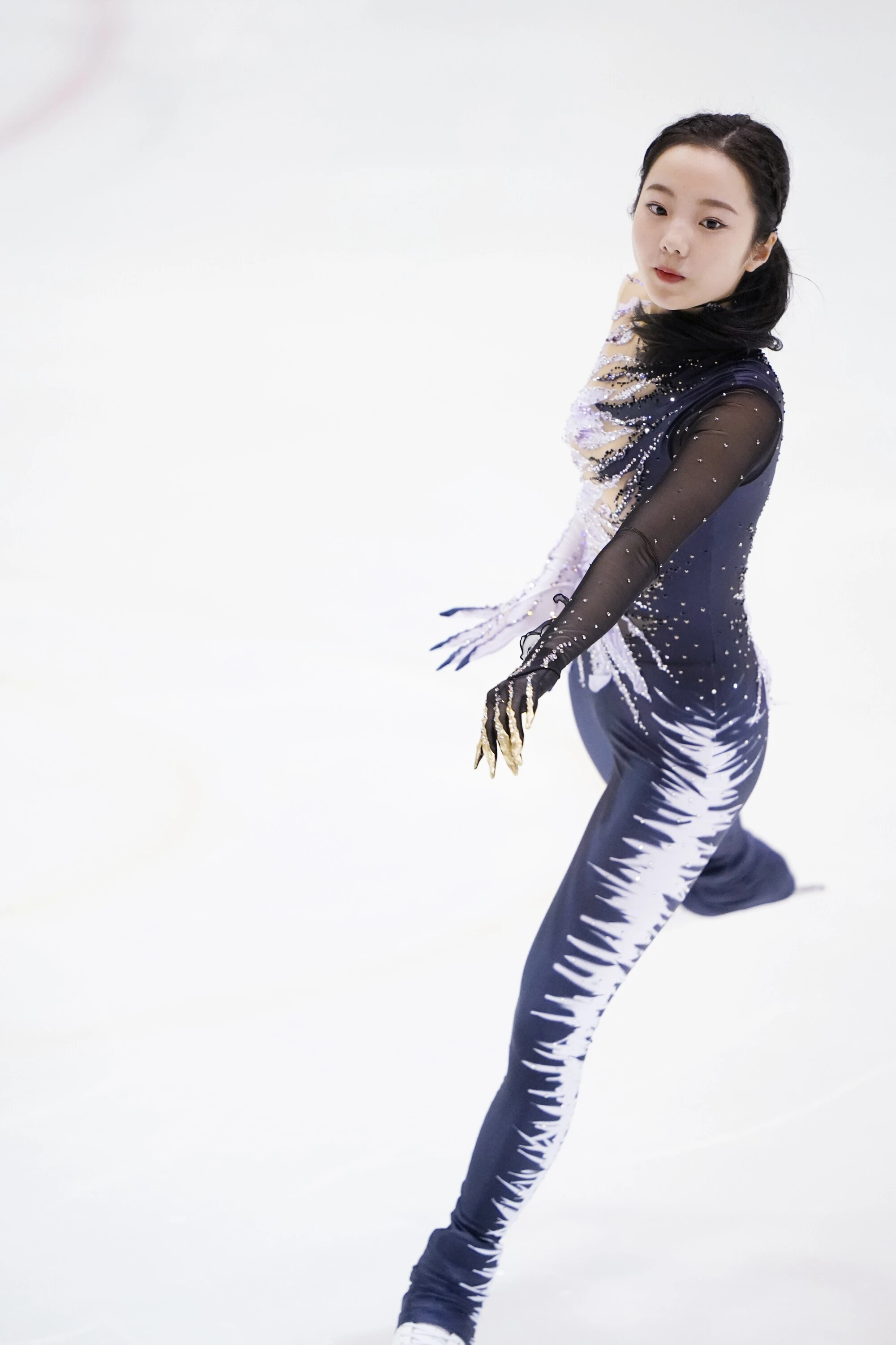 SP演技をする本田真凜photo by Noto Sunao(a presto)妹・望結の「2020東日本選手権」フォトギャラリーはコチラ>>本田真凜・望結「2020東京選手権」フォトギャラリーはコチラ>>