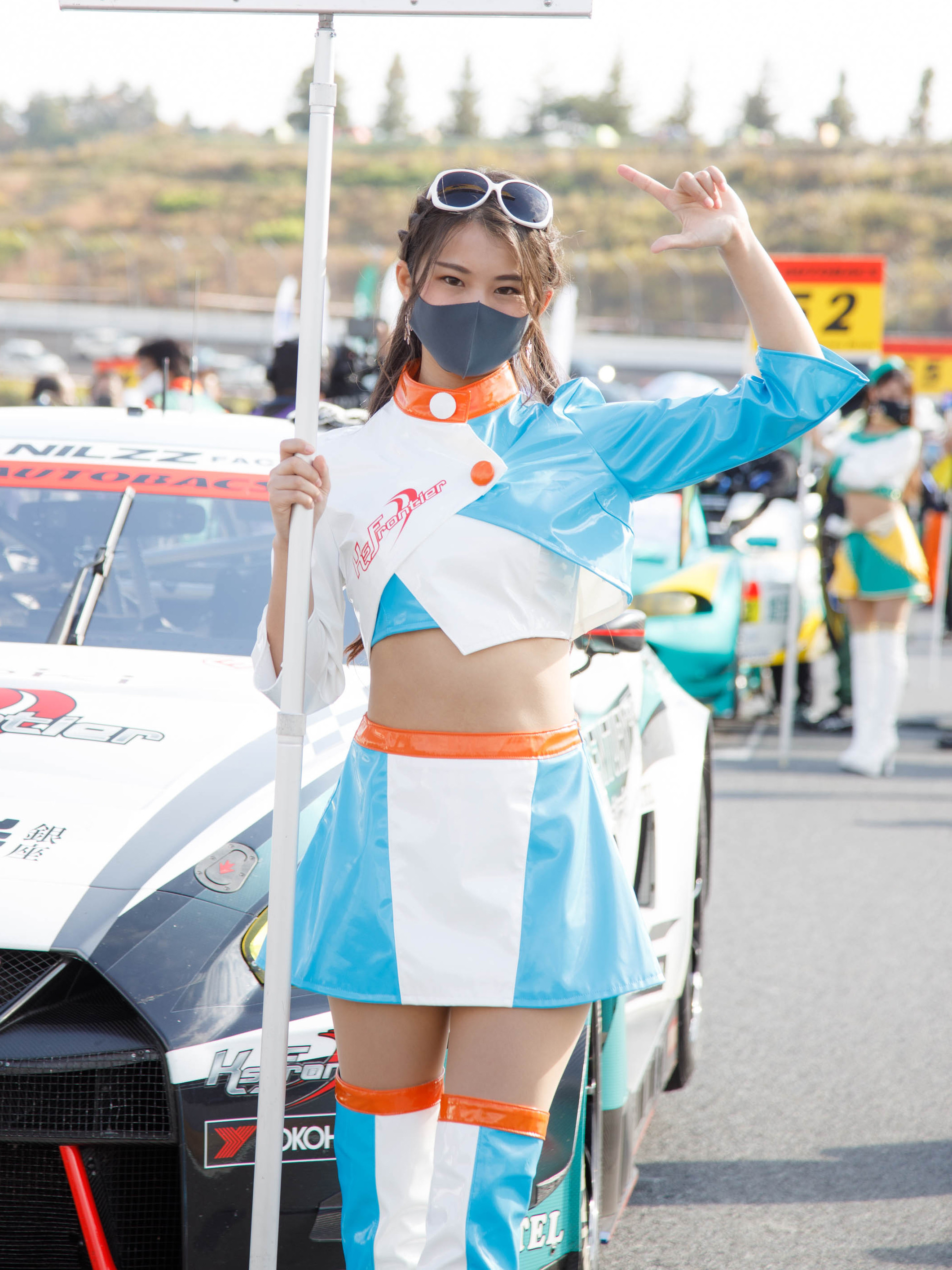 【No.48】NILZZ Racing藤高つばさ（フロンティアキューティーズ）photo by Igarashi KazuhiroフォトギャラリーGT500編はこちら＞＞