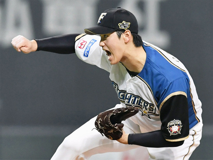 日本プロ野球史上最速となる165キロをマークした大谷翔平photo by Kyodo News記事を読む＞大谷翔平はマンガを超える伝説級の存在。指名打者→クローザーのち衝撃が走った