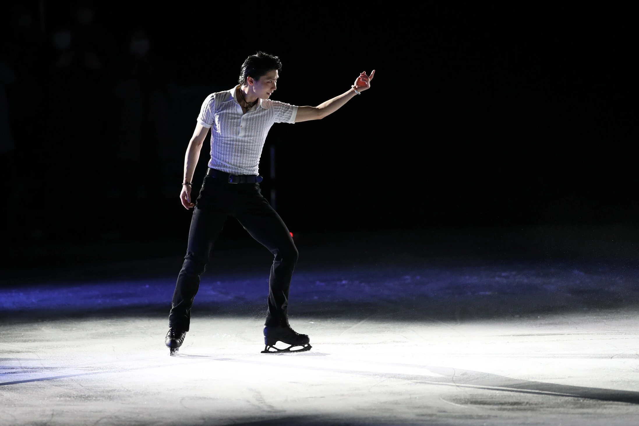 「スターズ・オン・アイス」八戸公演に出演した羽生結弦photo by Sakamoto Kiyoshi「羽生結弦2021-2022フィギュアスケートシーズンカレンダー」【予約受付中】卓上版はこちら>>壁掛け版はこちら>>