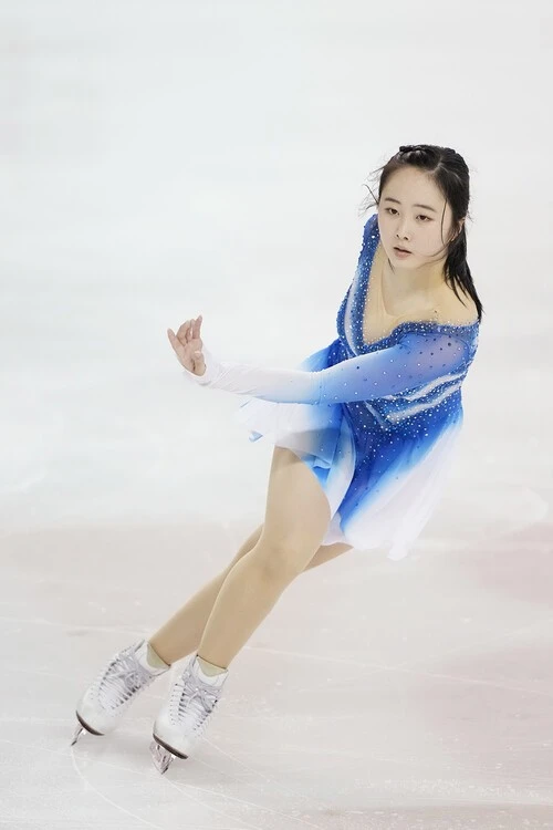 東京選手権フリー演技の本田望結photo by Noto Sunao(a presto)