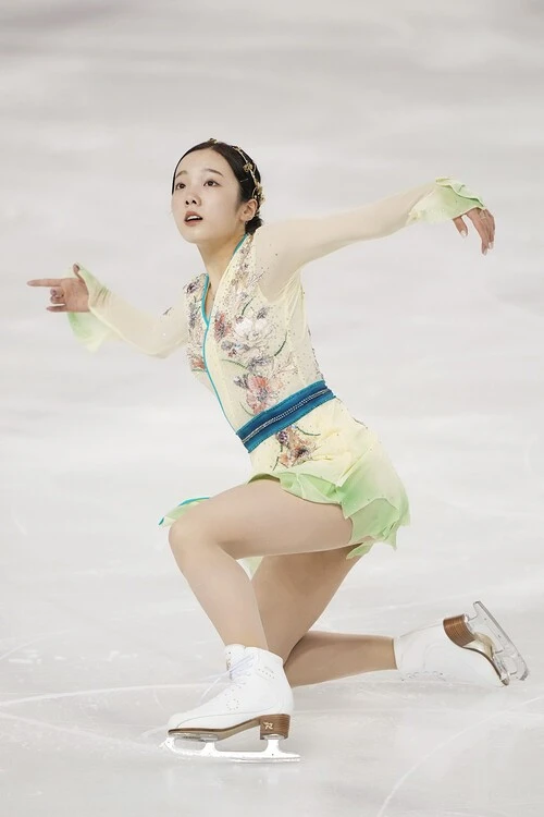 東京選手権フリー演技の本田真凜photo by Noto Sunao(a presto)