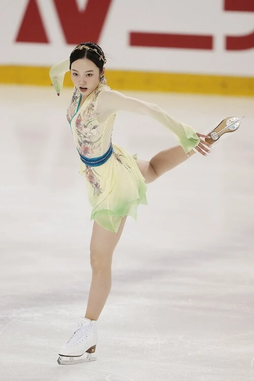 東京選手権フリー演技の本田真凜photo by Noto Sunao(a presto)