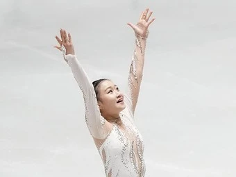 NHK杯女子シングル2位の河辺愛菜photo by Noto Sunao(a presto)