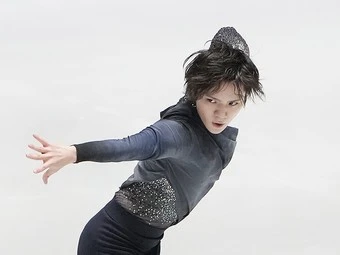 NHK杯男子シングルで優勝した宇野昌磨photo by Noto Sunao(a presto)