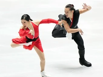 NHK杯アイスダンスで日本勢最高の6位になった村元哉中・髙橋大輔組photo by Noto Sunao(a presto)