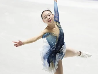 NHK杯女子シングル6位の松生理乃photo by Noto Sunao(a presto)