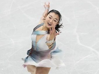 全日本フィギュアSP1位の坂本花織photo by Noto Sunao(a presto)