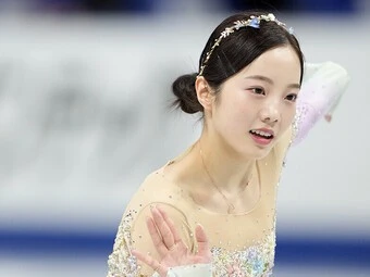 全日本フィギュアフリーの本田真凜photo by Noto Sunao(a presto)